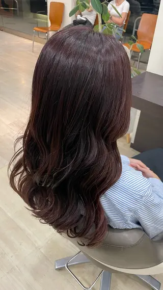 ミディアム TIDEHAIR高槻2nd所属・TIDE HAIR TAKUTOのヘアスタイル