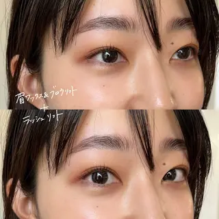 アイブロウ SO-eye所属・𝗦𝗢 -スオ- HAZUKIの眉毛・アイブロウイメージ