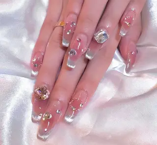 ネイル ETERNA Nail 銀座店【パラジェル/フィルイン/チップ長さだし/マグネット/ニュアンス】所属・ア カリのネイルデザイン