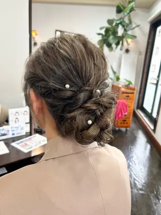 ヘアアレンジ 坂本 瑞季 🤍 髪質改善のヘアスタイル