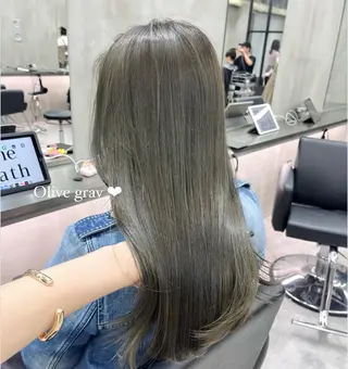 ロング カラー ナツミ/透明感カラー /酸性ストレートのヘアスタイル