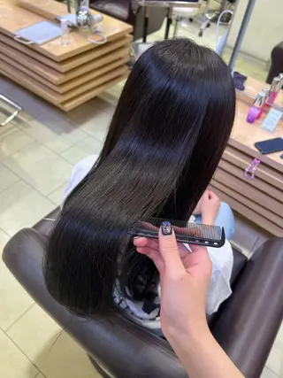 カラー 艶カラー/eye 🫧ྀི/栞のヘアスタイル