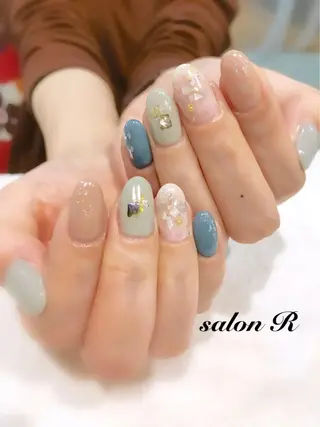 ネイル Re Pearl～コーディネートサロン～ 市駅前店所属・NARUMI HYODOのネイルデザイン