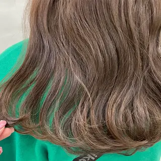 ロング カラー muku所属・レディースカット モデル/ayunaのヘアスタイル