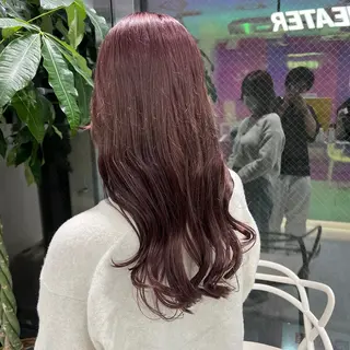ロング カラー パーマ ヘアアレンジ メンズ 🤍透明感カラー🤍 ブリーチ🤍AINEのヘアスタイル