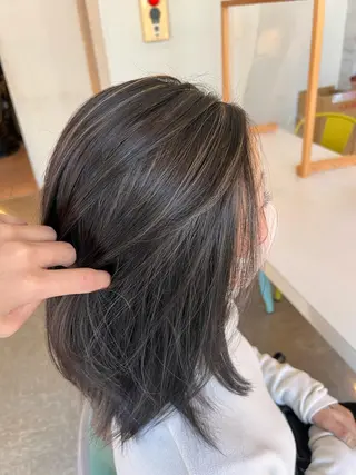 ミディアム カラー 🌻井上 マリー🌻のヘアスタイル