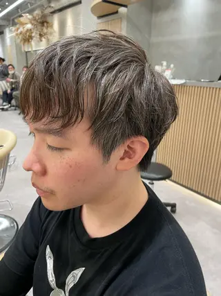 メンズ レイヤー縮毛矯正 ささきすずね💗のヘアスタイル