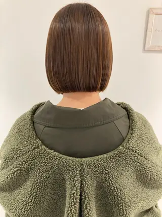 ショート nono/パーマ /顔まわりカット🐈のヘアスタイル