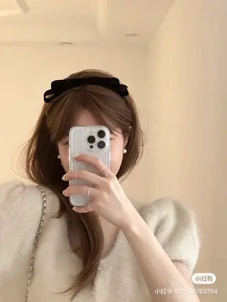 ロング カラー 大人上品ベージュ 🎀HARUNAのヘアスタイル