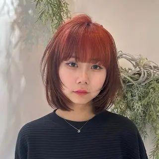 カラー 👽個性派ネイル🎀 komachiのヘアスタイル