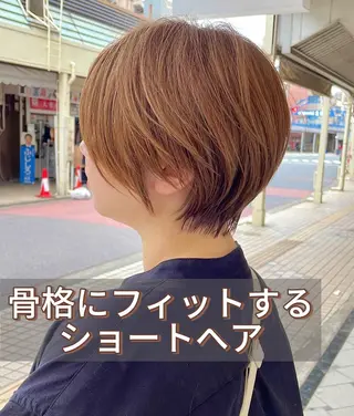 ショート カラー 大人可愛いショート/ 店長/三國屋のヘアスタイル