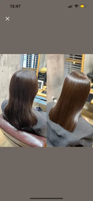 セミロング パーマ 艶髪🌈ムラカミ サキのヘアスタイル