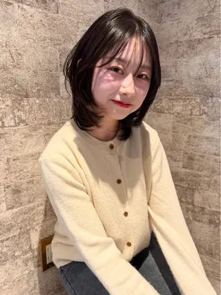 ミディアム カラー mai / linoah˚✧のヘアスタイル