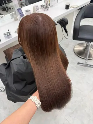 ロング カラー 🥂上品ワンホンヘア 🥂nozomiのヘアスタイル