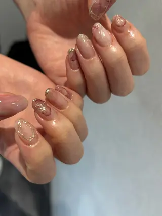 ネイル NINEnami ニュアンスネイルのネイルデザイン