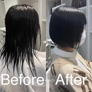 ショート StellA所属・アートディレクター ワダヒサノリのヘアスタイル