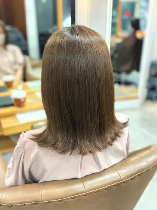ミディアム 宇田 真基のヘアスタイル