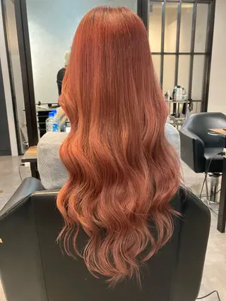 ロング カラー ✨最安値✨エクステ カラー🌼つきな🌼のヘアスタイル