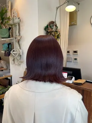 カラー ayane / ロングレイヤーカットのヘアスタイル