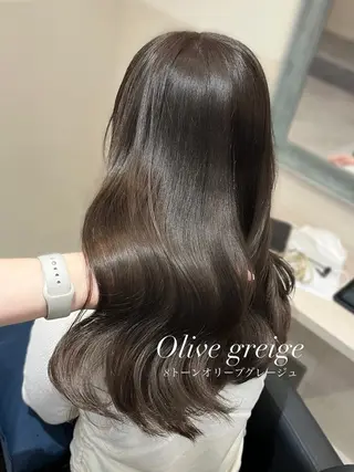 ロング Nerine 北千住所属・堤　葵生/韓国ヘア/ 透明感カラーのヘアスタイル