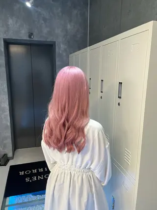 カラー pink hair 🩷mayu🩷のヘアスタイル