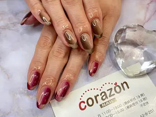 ネイル corazon所属・ネイリスト aicoのネイルデザイン