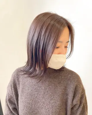 ミディアム カラー 鈴木 拓海のヘアスタイル