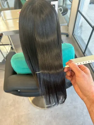 ロング 写真映えする ブリーチ🤩店長レンのヘアスタイル