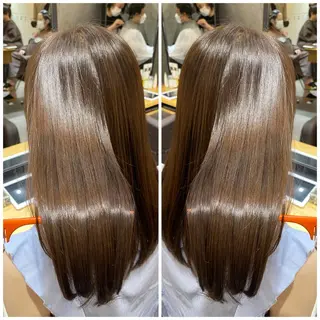 セミロング サロウィン新宿三丁目所属・✨クセ・広がりで悩む 学生さんへ✨taroのヘアスタイル