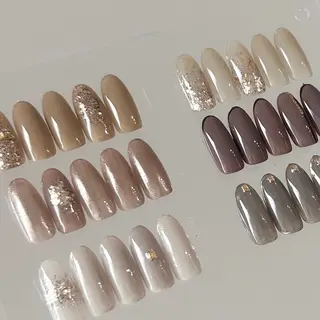 ネイル Ray. ／綺麗目ニュアンスのネイルデザイン