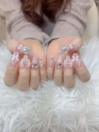 ネイル ミン ゴテゴテネイルのネイルデザイン