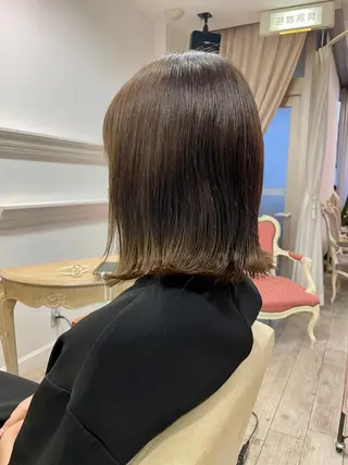 カラー SOYON豊田市駅店所属・髪質改善/ 上村旺武のヘアスタイル