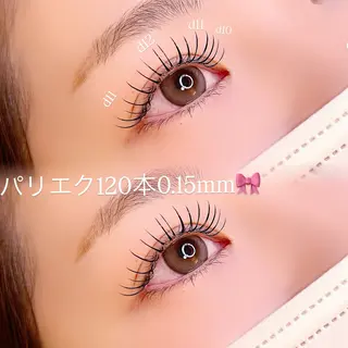 マツエク・マツパ eyesalon LANAのマツエク・マツパデザイン