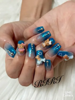 ネイル riri オーナーのネイルデザイン
