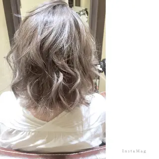 ミディアム カラー Ly   hair（リーヘア）所属・Lyhair🦊🎀 AKIのヘアスタイル