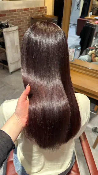 ロング カラー 今だけお得な クーポン◎井口朝香のヘアスタイル