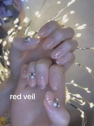 ミディアム ネイル 長さ出し専門 nynaのネイルデザイン