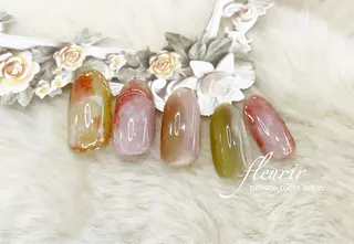 ネイル フルリール 【プライベートサロンのネイルデザイン