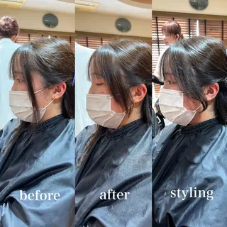 セミロング 🌿寄り添い型美容師 🌿yuiのヘアスタイル