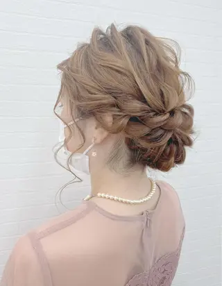 ロング ヘアアレンジ GRANLUSSO 〜グランルッソ駅前店所属・木口 嘉美のヘアスタイル