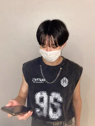 メンズ ハナダ メイのヘアスタイル