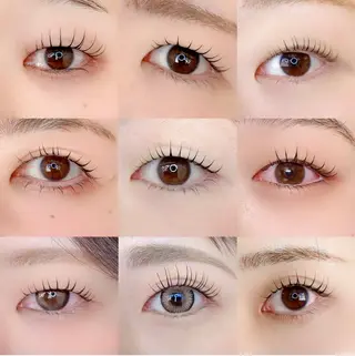 マツエク・マツパ or LATTe 仙台店のマツエク・マツパデザイン