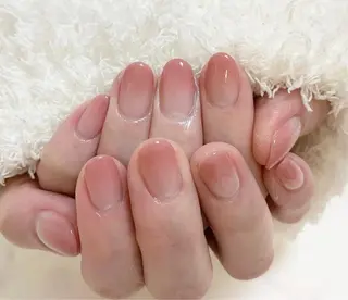 ネイル ネイルサロンAiri 長さ出し·シンプルのネイルデザイン