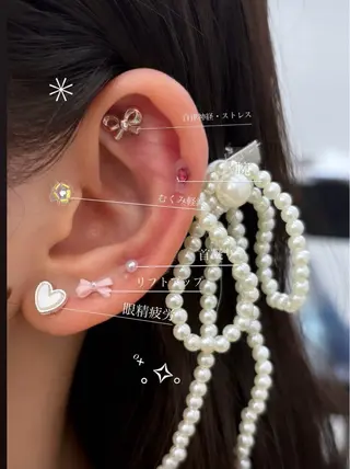 ubu share salon所属・鈴村緋女/ヘアセット /耳ツボジュエリーのその他イメージ