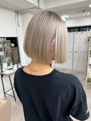 ショート カラー ダブルカラー🩰 CHIHIRO👒のヘアスタイル