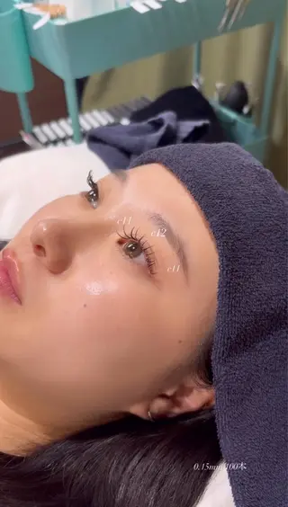 マツエク・マツパ ブリーチ/マツエク 𝓡𝓲𝓷🫧のマツエク・マツパデザイン