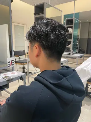 パーマ メンズ 松井 せりのヘアスタイル