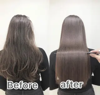 ロング カラー ヘアアレンジ エリアマネージャー 復活の大澤竜馬のヘアスタイル