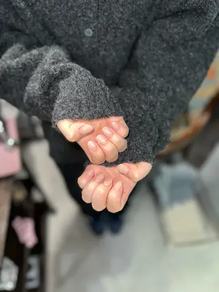 ネイル MIYUU♡*.+ﾟ ワンホン/ニュアンスのネイルデザイン