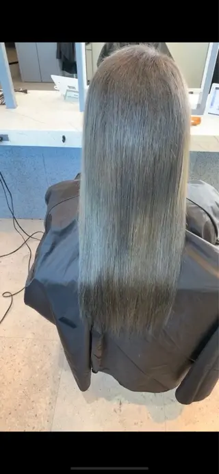 ロング Agu hair emio城陽所属・Agu peachのヘアスタイル